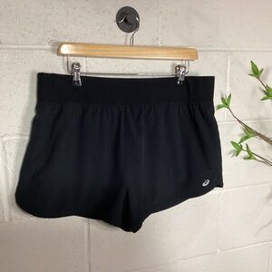 Asics Black Women's Athletic Running Shorts